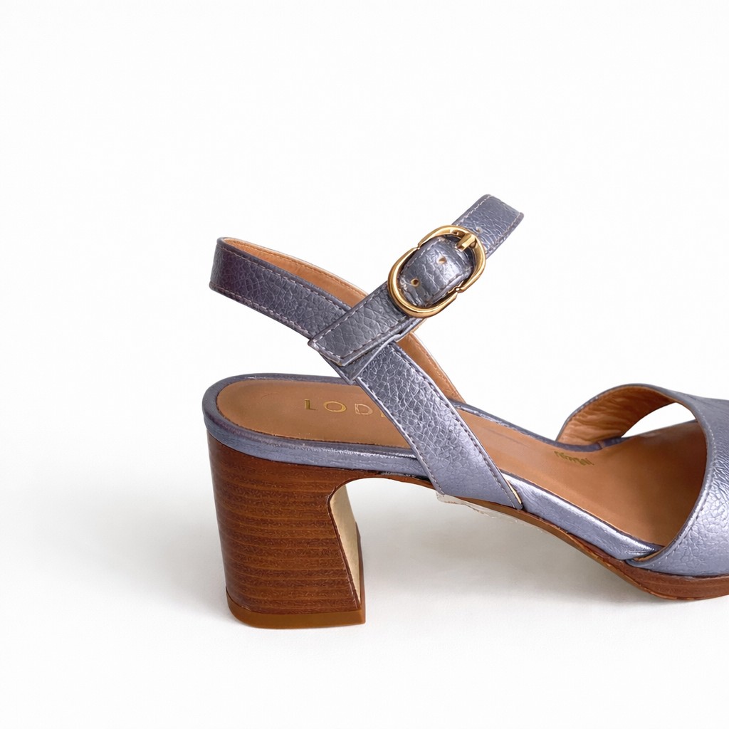 Sandalia ,tacón madera. - Imagen 3