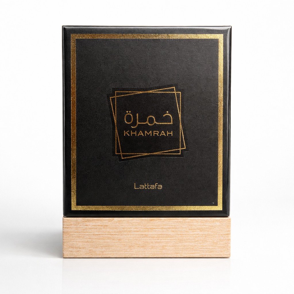 Perfume árabe KHAMRAH de LATAFFA. unisex. 100ml. - Imagen 2
