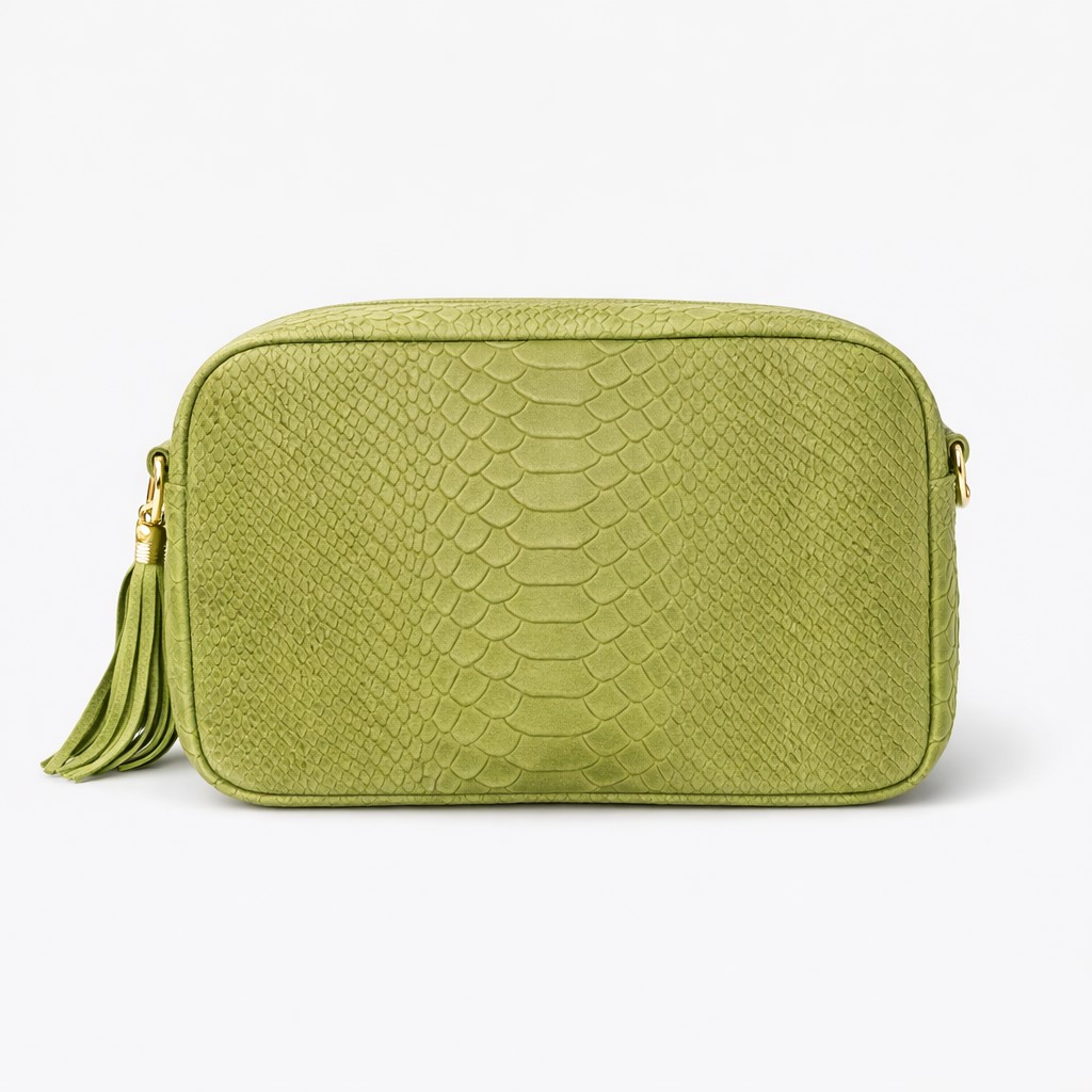 Bolso bandolera piel labrada. - Imagen 3