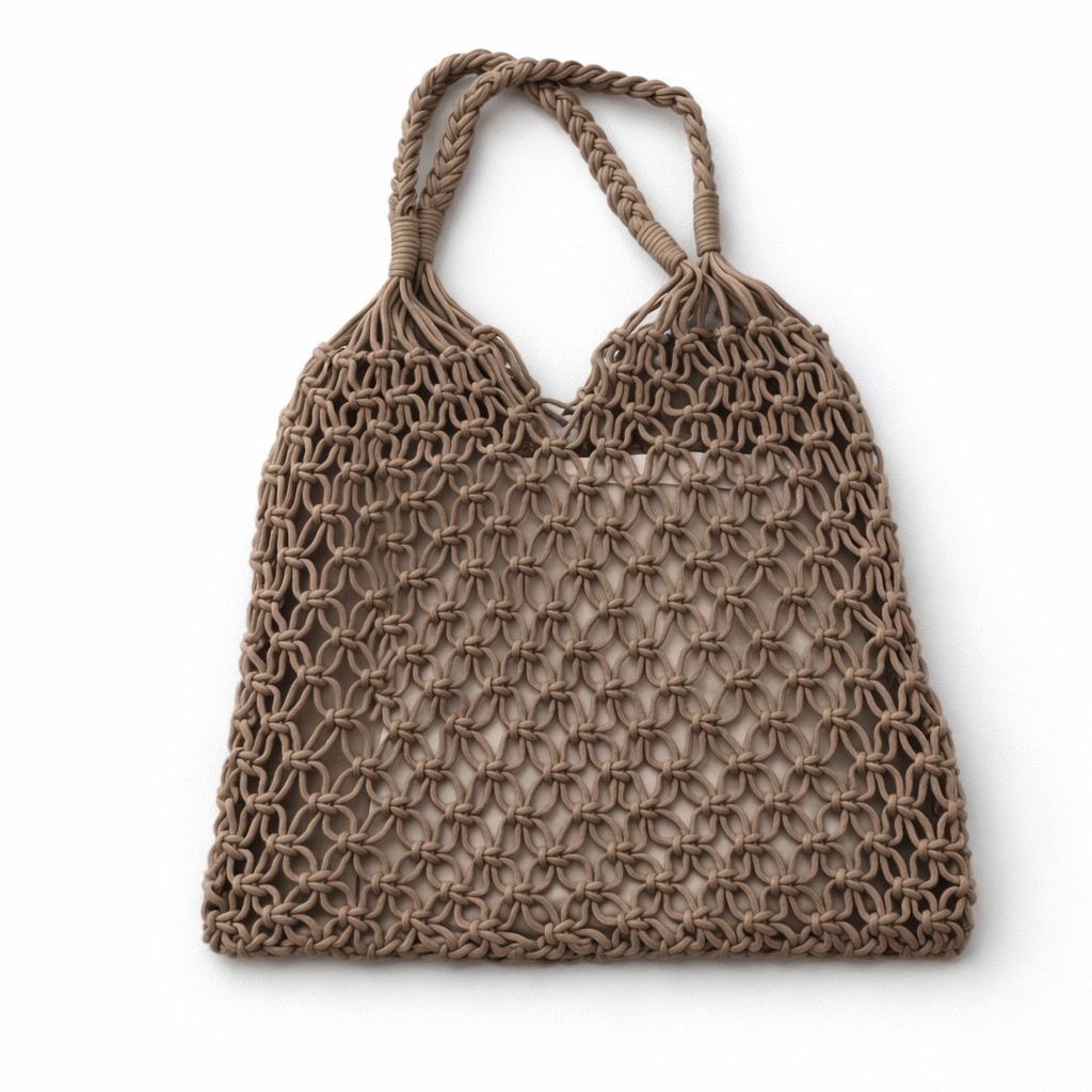 Bolso macramé hombro - Imagen 5