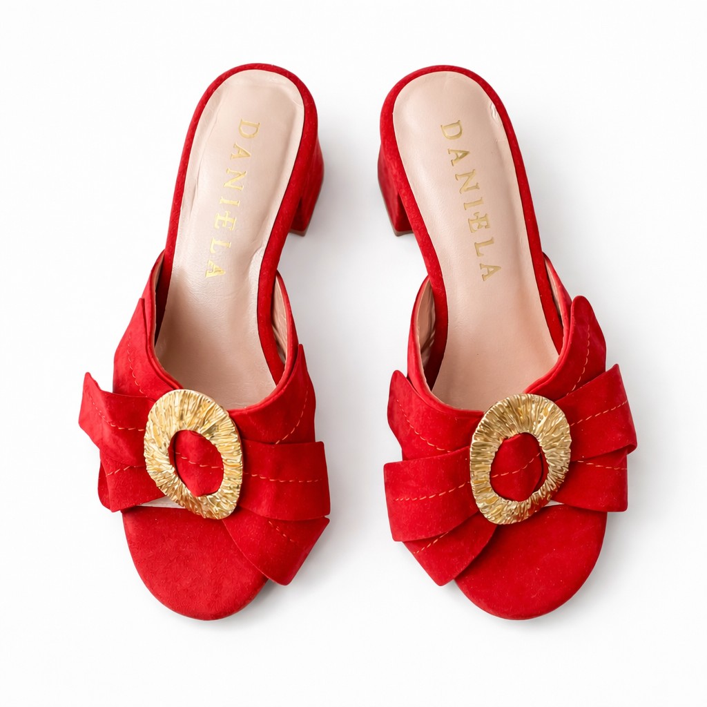 Nueva colección. Sandalia roja - Imagen 4