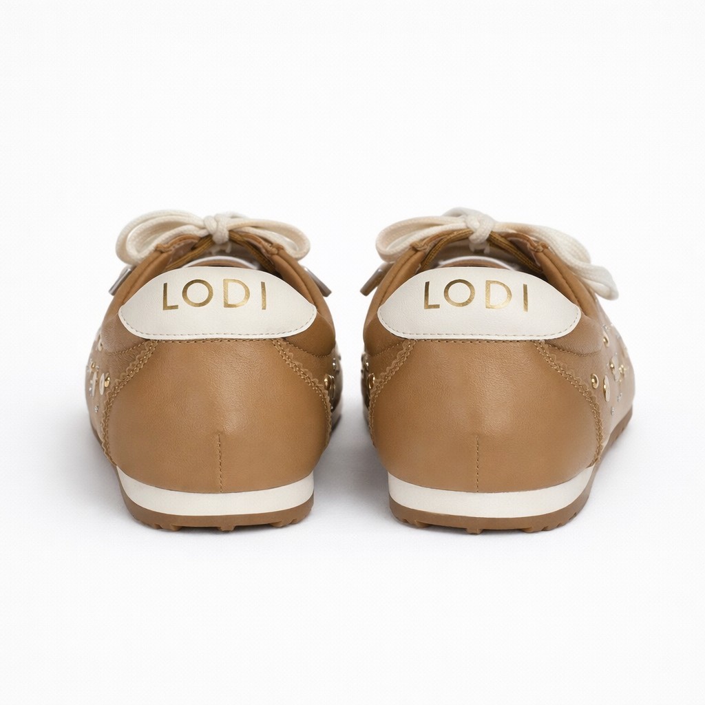 NUEVA COLECCIÓN. (zapato de muestra) Deportiva camel. - Imagen 3