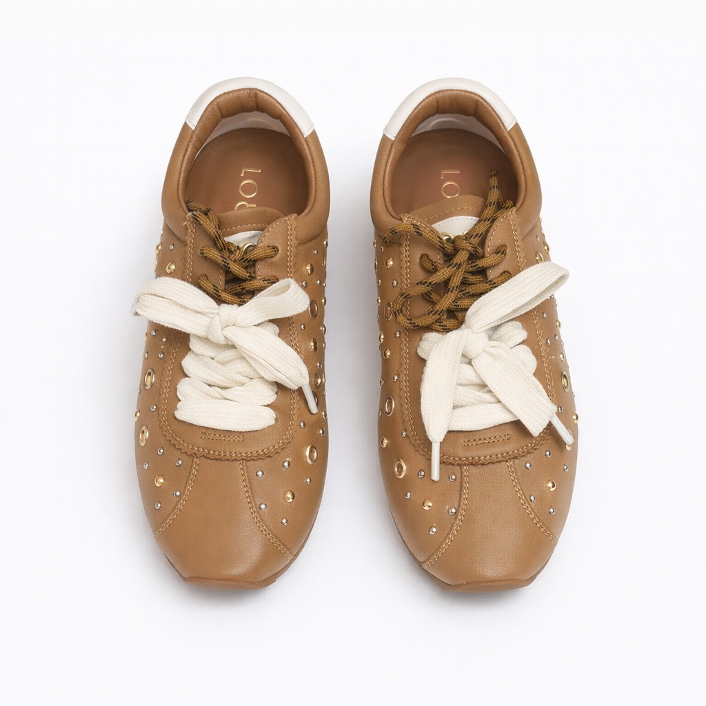 NUEVA COLECCIÓN. (zapato de muestra) Deportiva camel. - Imagen 4