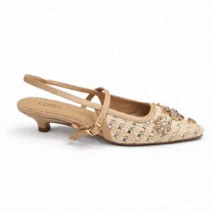 NUEVA COLECCIÓN. (zapato de muestra) Salón destalonado joya