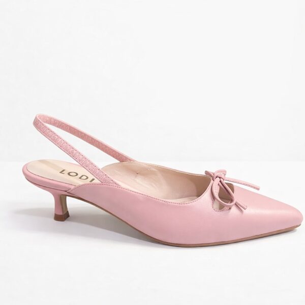 NUEVA COLECCIÓN. (zapato de muestra) Zapato salón destalonado rosa