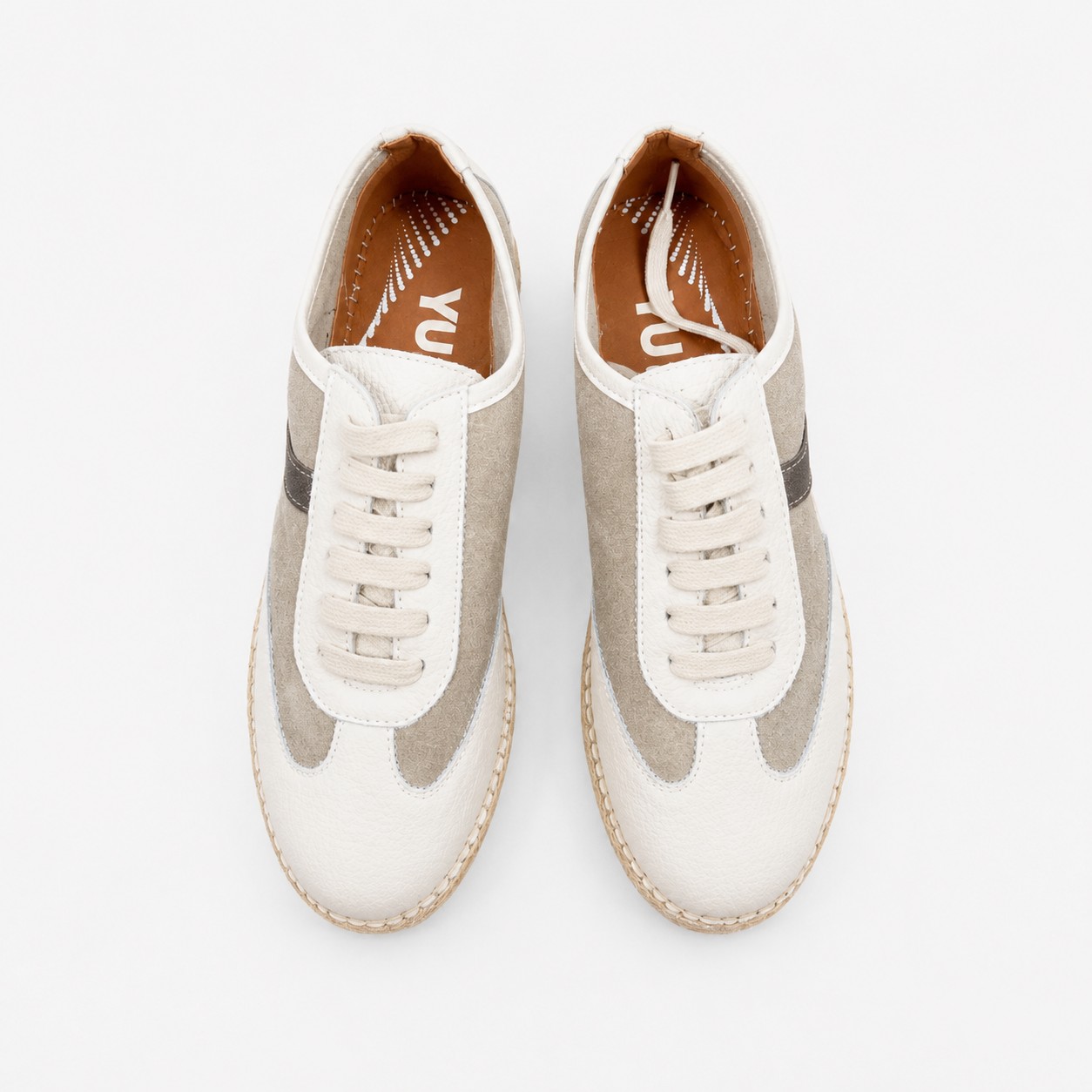 Deportiva yute blanca - Imagen 3