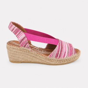 Alpargata yute fucsia