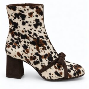 Botín print, pelo potro. DANIELA SHOES. (zapato de muestra, número 37)