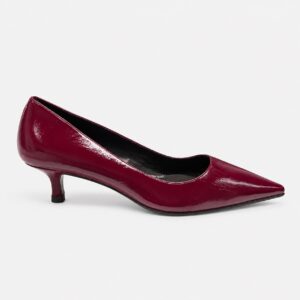 NUEVA COLECCIÓN. Salón burdeos . (zapato de muestra)