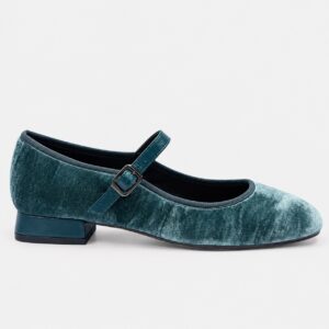 NUEVA COLECCIÓN. Bailarina terciopelo. (zapato de muestra)