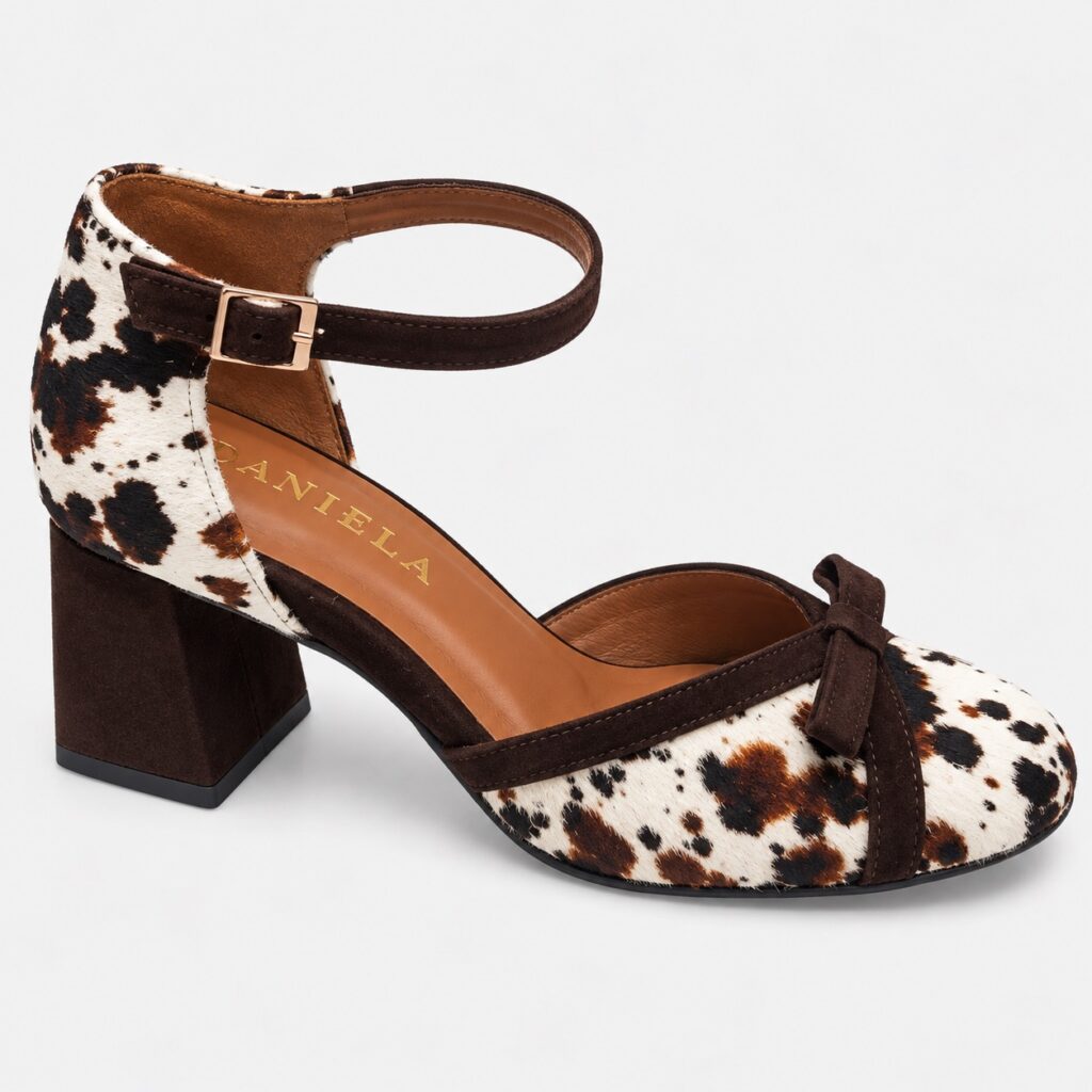 Animal print pulsera. DANIELA SHOES. (zapato de muestra, número37)