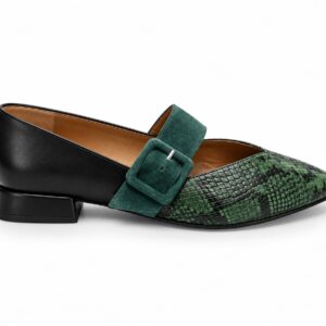 Bailarina verde. DANIELA SHOES